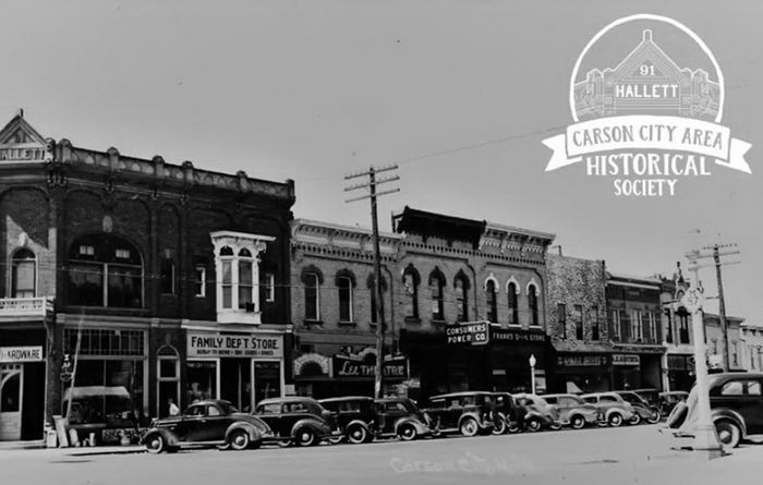 Carson City - From Carson City Area Historical Society